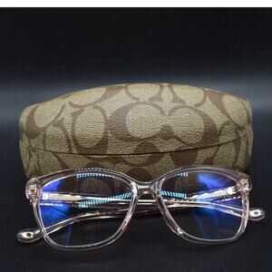 Coach Women's Dusty Rose Pink Glasses (FRAMES ONLY) HC6242U (53-15-140) 5668